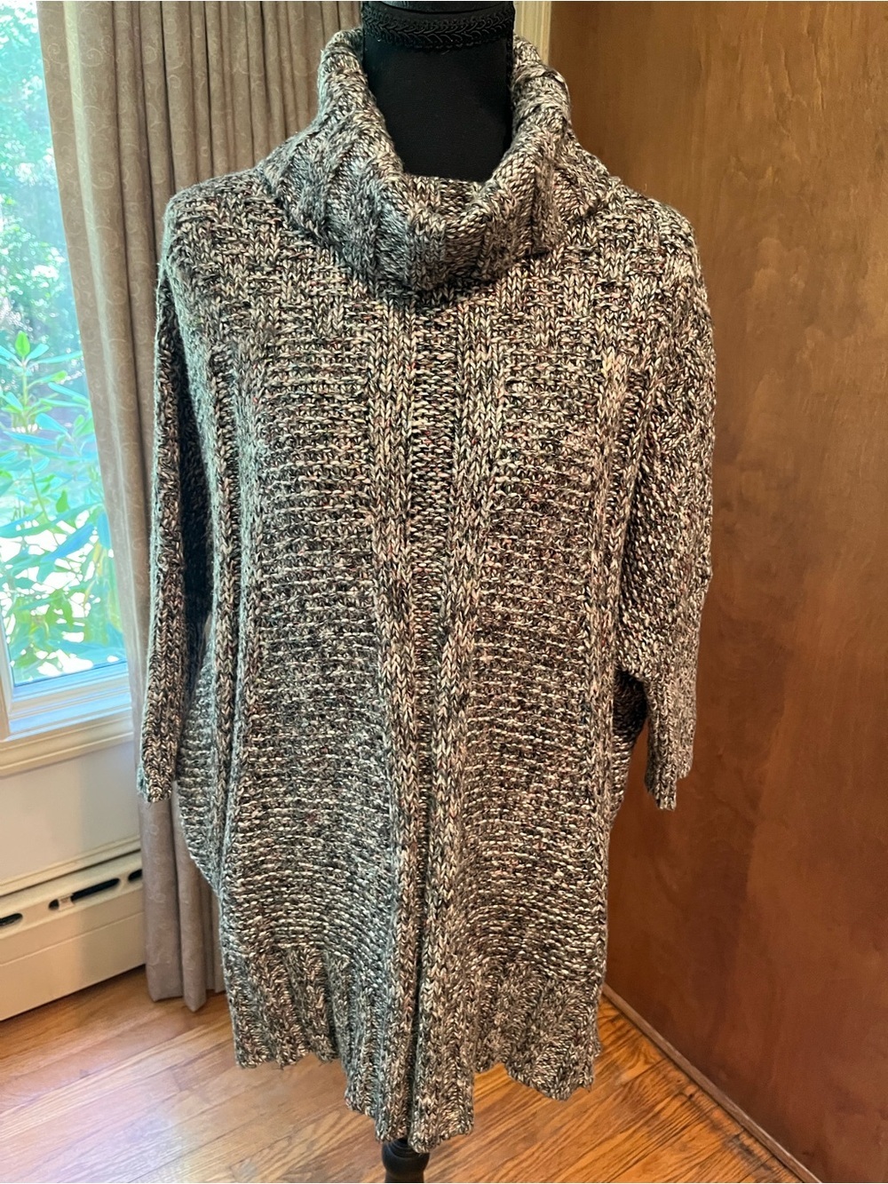 Matilda Jane Marled Grey Cowl Neck Sweater